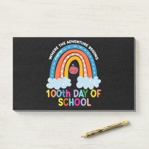 Where The Adventure Begins 100th Days Smarter Post-it Notes