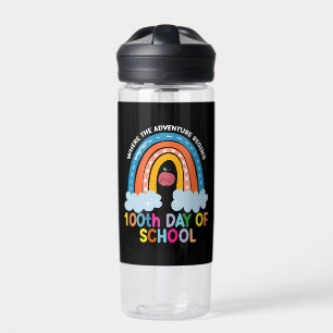 Where The Adventure Begins 100th Days Smarter Water Bottle