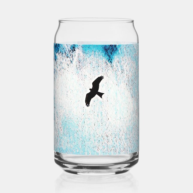 Where The Eagle Soars 407 Can Glass (Front)
