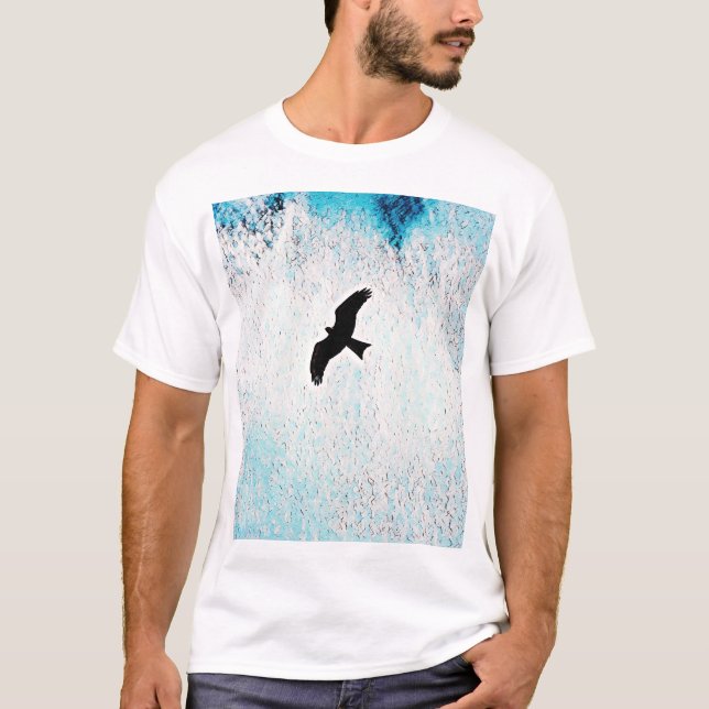 Where The Eagle Soars 407 T-Shirt (Front)