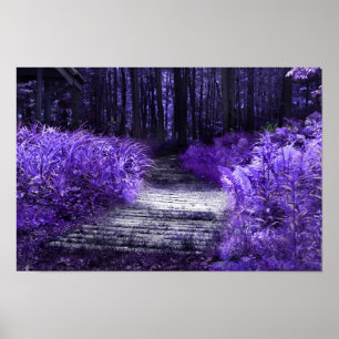 where the fae play, Framed Print