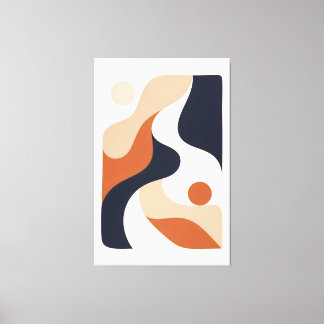 Where the Line Softens Canvas Print