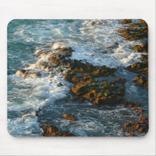 Where the Ocean Meets the Rocks Mouse Mat