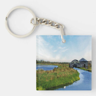 Where the River Ends Key Ring