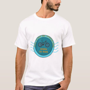 Where the road ends, adventure begins Cycling T-Shirt