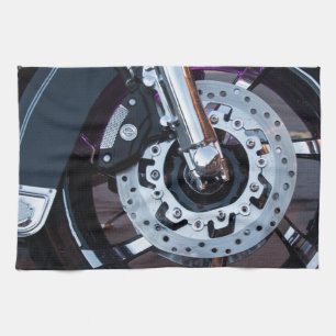 Where the Rubber Meets the Road Tea Towel