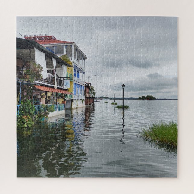 Where the sea and living are one jigsaw puzzle (Vertical)