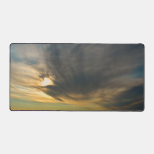Where the Sky Falls Quiet Desk Mat