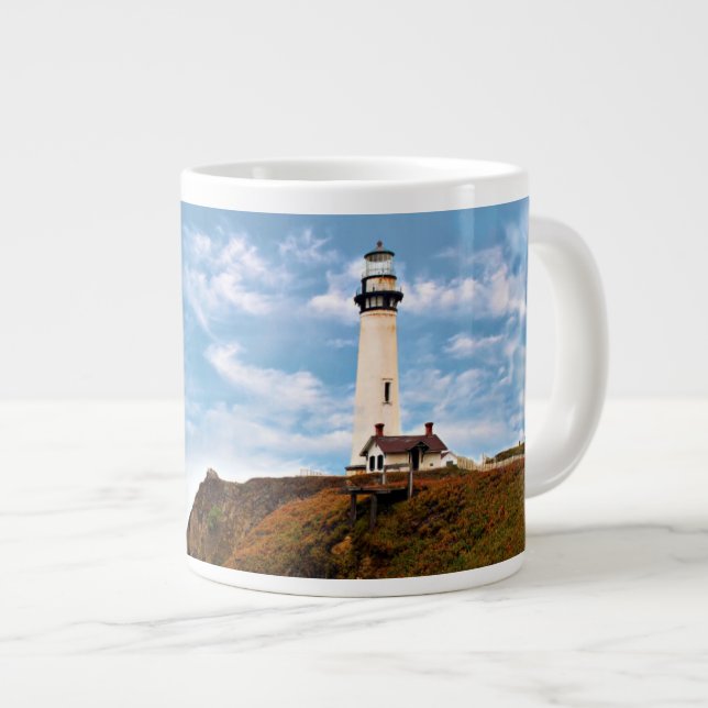 Where the Sky Meets the Sea Large Coffee Mug (Front Right)