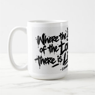 Where the spirit is coffee mug