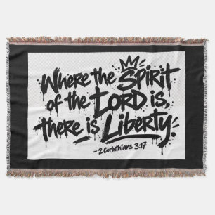 Where the spirit is throw blanket