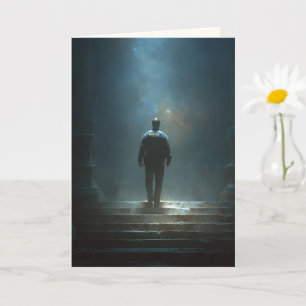 "Where the Stars Salute" Sympathy Card