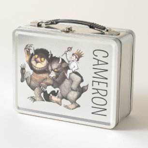 Where the Wild Things Add Your Name Metal Lunch Box