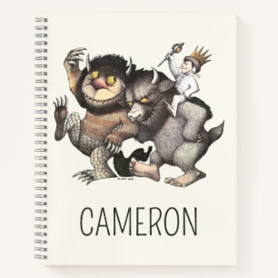 Where the Wild Things   Add Your Name Notebook