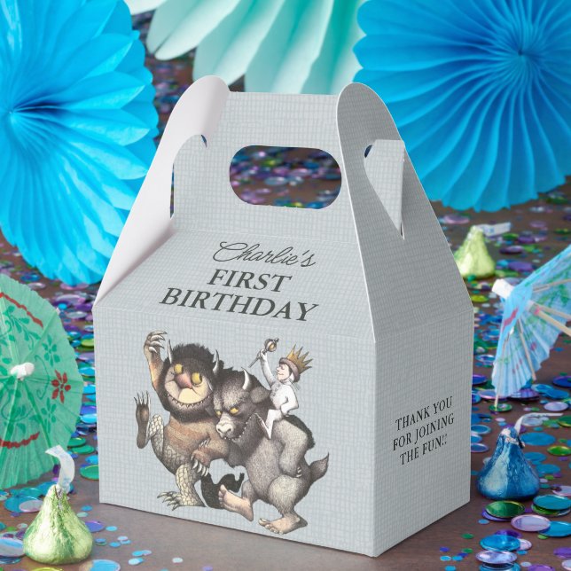 Where the Wild Things Are 1st Birthday Favour Box (Party)