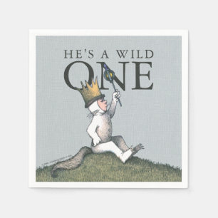 Where the Wild Things Are 1st Birthday Napkin