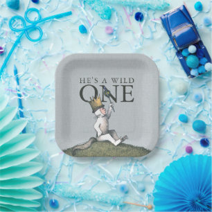 Where the Wild Things Are 1st Birthday Paper Plate