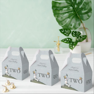 Where the Wild Things Are 2nd Birthday Invitation Favour Box