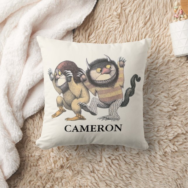 Where the Wild Things Are | Add Your Name Cushion (Blanket)