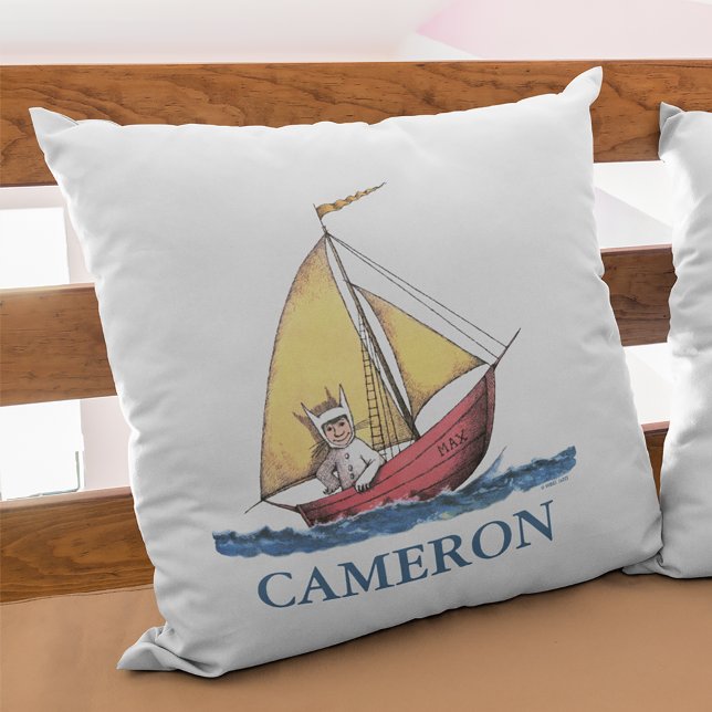 Where the Wild Things Are | Add Your Name Cushion (Pillow on loft)