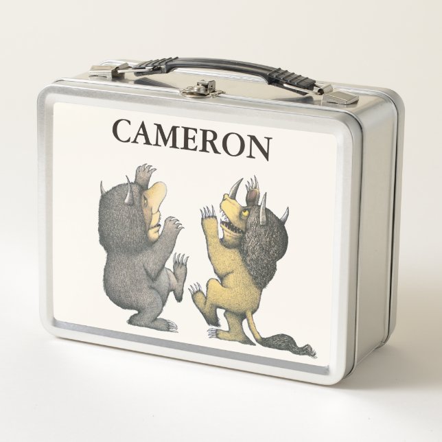Where the Wild Things Are | Add Your Name Metal Lunch Box (Front)