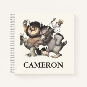 Where the Wild Things Are   Add Your Name Notebook