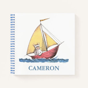 Where the Wild Things Are   Add Your Name Notebook