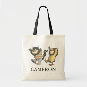 Where the Wild Things Are   Add Your Name Tote Bag