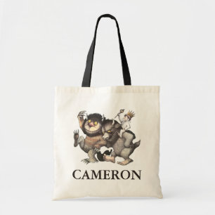Where the Wild Things Are Add Your Name Tote Bag