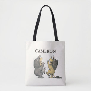 Where the Wild Things Are   Add Your Name Tote Bag