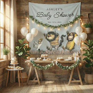Where the Wild Things Are   Baby Shower Tapestry
