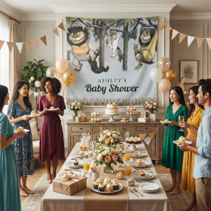 Where the Wild Things Are   Baby Shower Tapestry