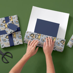 Where the Wild Things Are Baby Shower Wrapping Paper