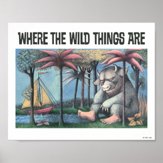 Where The Wild Things Are | Book Cover Poster