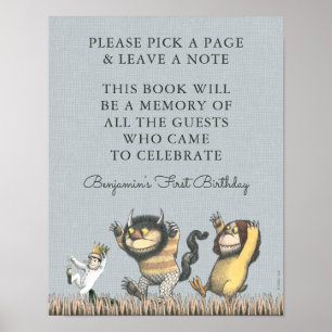 Where the Wild Things Are   Book Sign