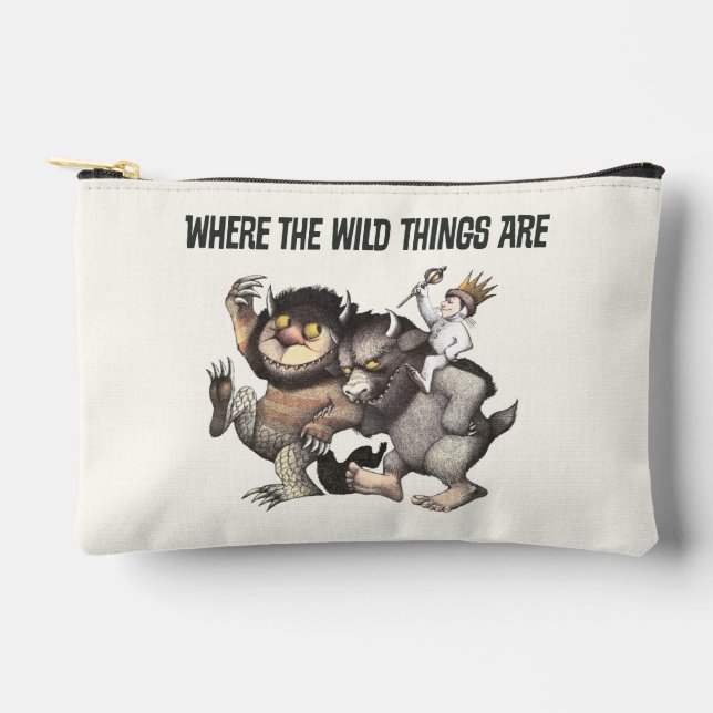 Where the Wild Things Are Characters Accessory Pouch (Front)