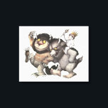 Where the Wild Things Are Characters Canvas Print<br><div class="desc">In the forty years since Max first cried "Let the Wild Rumpus Start, " Maurice Sendak's classic picture book Where the Wild Things Are has become one of the most highly acclaimed and best-loved children's books of all time.</div>