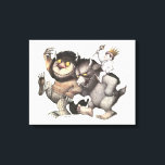 Where the Wild Things Are Characters Canvas Print<br><div class="desc">In the forty years since Max first cried "Let the Wild Rumpus Start, " Maurice Sendak's classic picture book Where the Wild Things Are has become one of the most highly acclaimed and best-loved children's books of all time.</div>