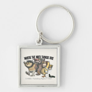Where the Wild Things Are Characters & Logo Key Ring