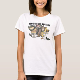 Where the Wild Things Are Characters & Logo T-Shirt