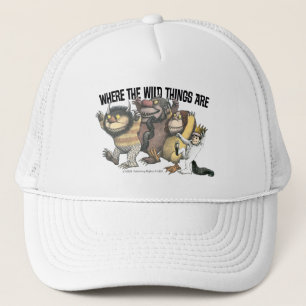 Where the Wild Things Are Characters & Logo Trucker Hat