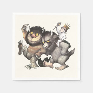 Where the Wild Things Are Characters Napkin