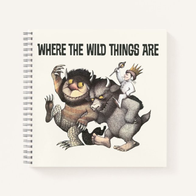Where the Wild Things Are Characters Notebook (Front)