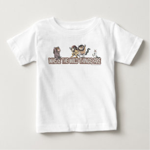 Where the Wild Things Are Characters on Logo Baby T-Shirt