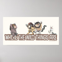 Where the Wild Things Are Characters on Logo