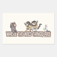 Where the Wild Things Are Characters on Logo