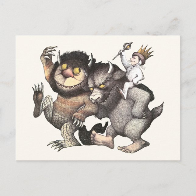 Where the Wild Things Are Characters Postcard (Front)