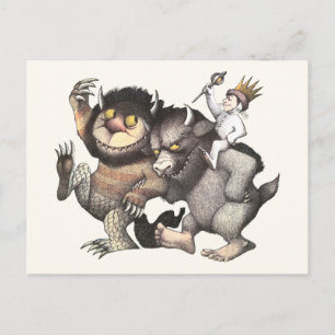 Where the Wild Things Are Characters Postcard