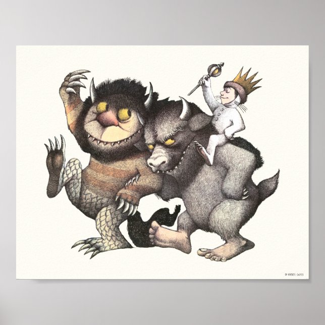 Where the Wild Things Are Characters Poster (Front)