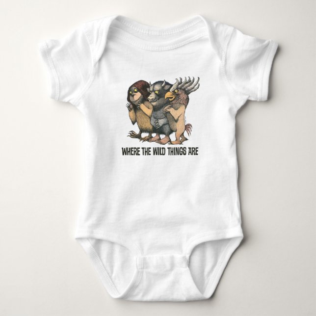 Where the Wild Things Are | Creatures Baby Bodysuit (Front)